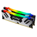 KINGSTON FURY RENEGADE RGB KIT MEMORIA RAM 2x16GB 32GB TOTALI 6.000 MHz TECNOLOGIA DDR5 TIPOLOGIA DIMM CL32